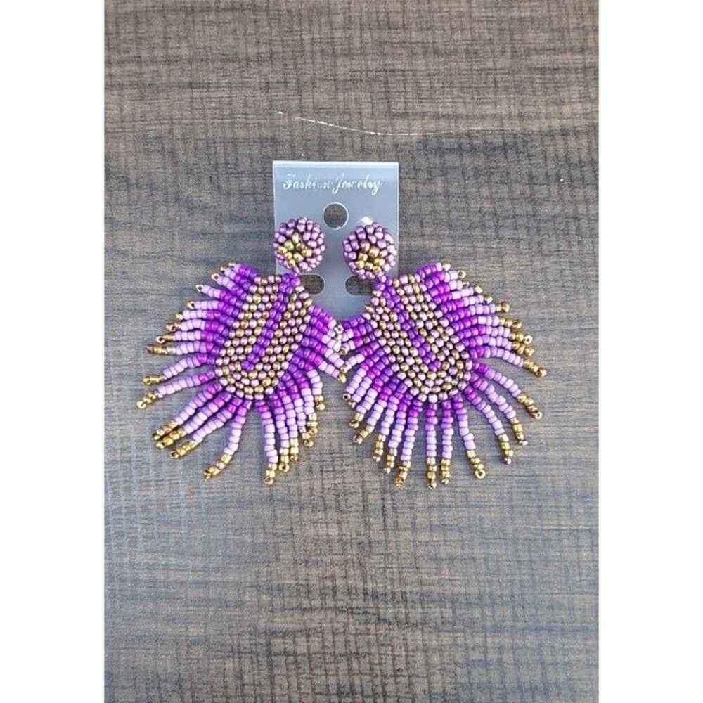 Seed Bead Earrings